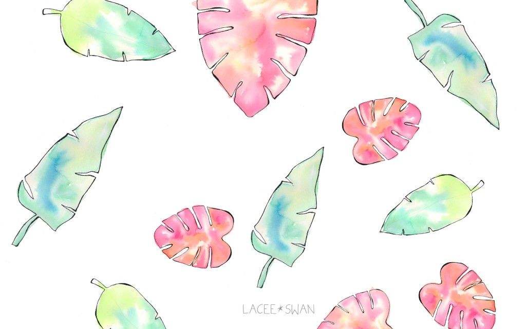 Tropical Leaf Desktop