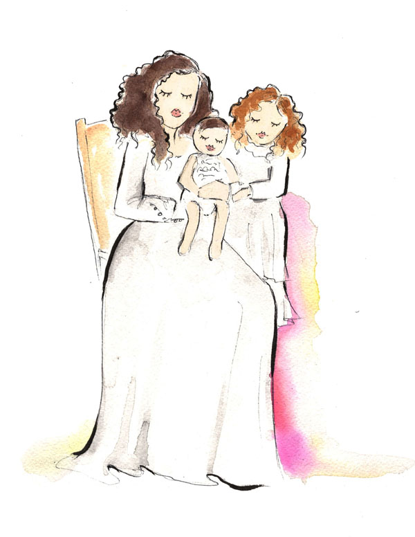 Custom watercolor Portrait