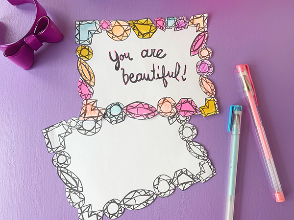 compliment notes | activities for being kind