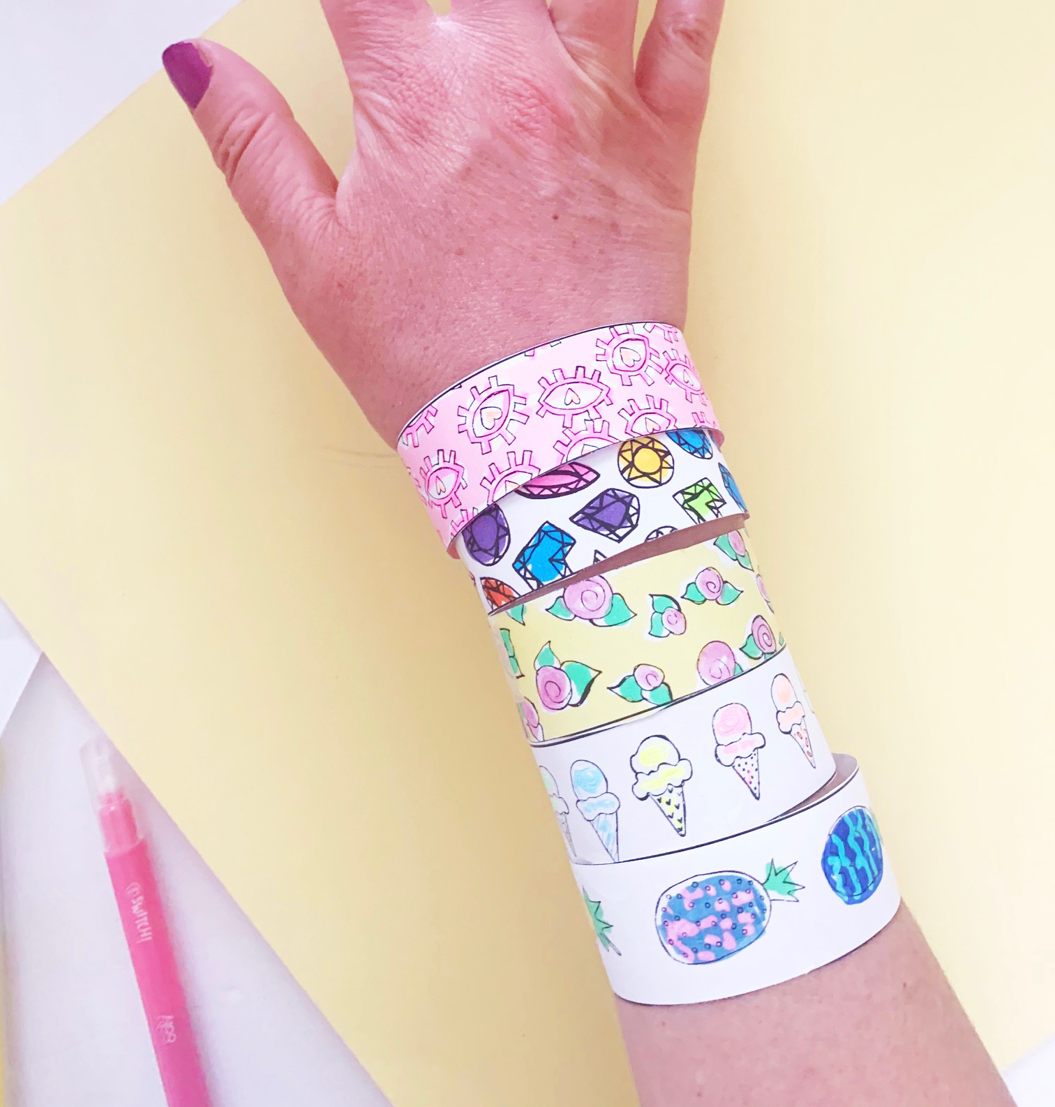 Printable Friendship Bracelets | Lacee Swan Girls