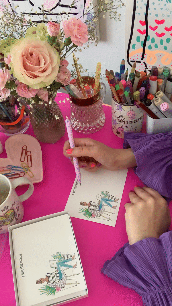 how to start a letter writing habit