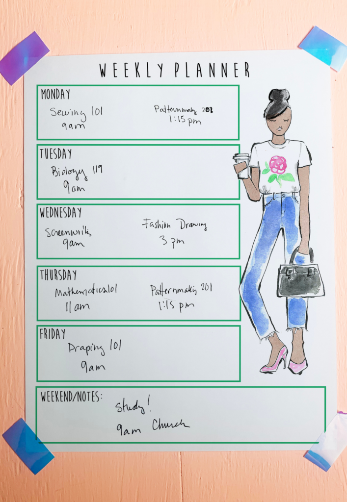 dorm decor printable