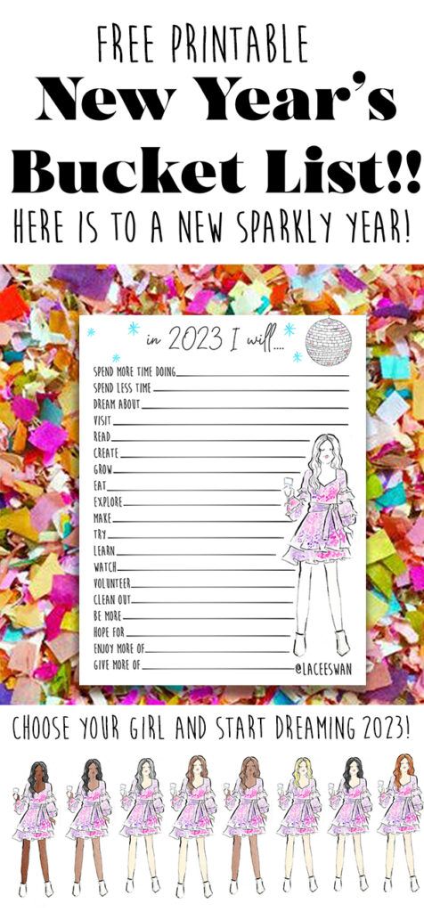 New Year Bucket List 2023