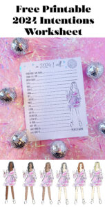 Free Printable 2024 Intentions Worksheet