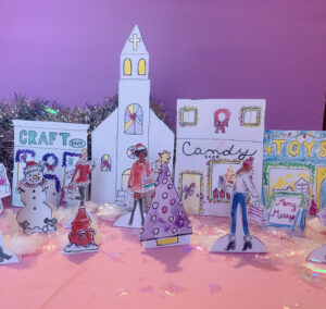 Lacee Swan Christmas Village