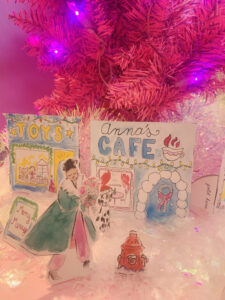 Lacee Swan -Christmas Village